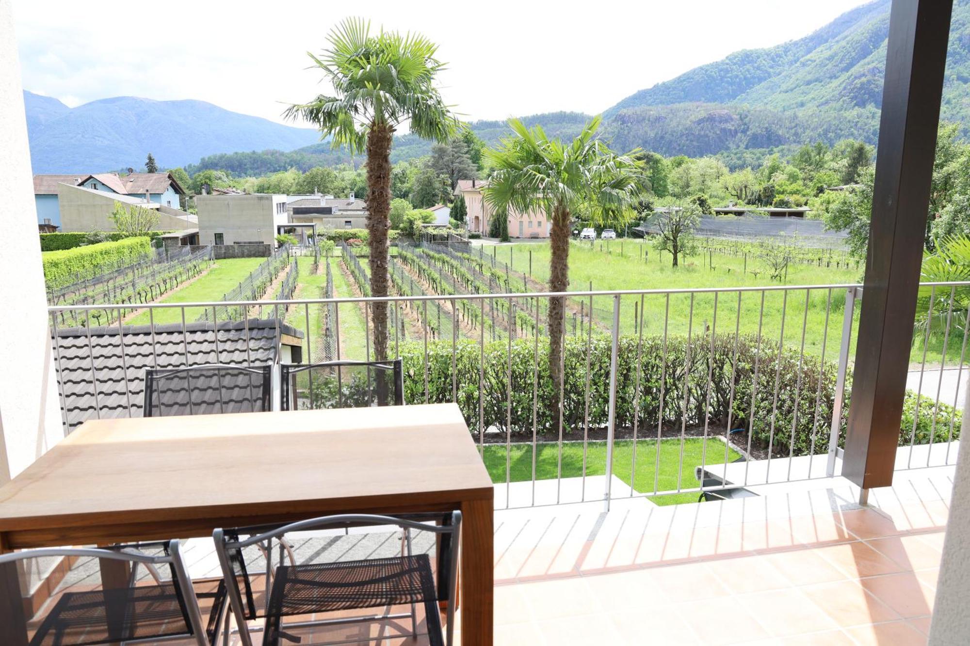 Ferienwohnung Casa Quattro Fiumi Tegna Exterior foto