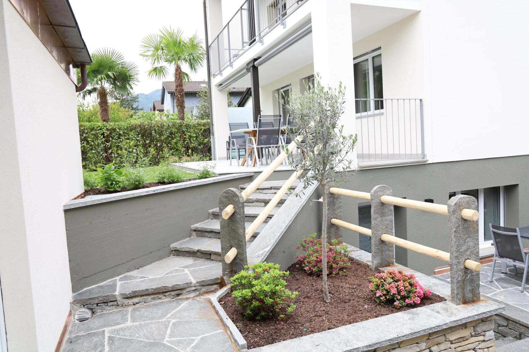 Ferienwohnung Casa Quattro Fiumi Tegna Exterior foto